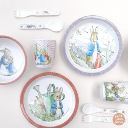 Set de 3 couverts enfants Peter Rabbit - Vaisselle Petit Jour
