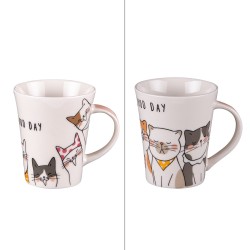 Mug Le chat 39 cl (lot de 2)