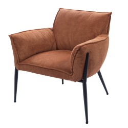 Fauteuil orange Rosie