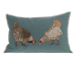 Coussin Poulettes 40x60 cm