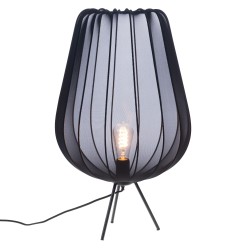 Lampe Trepied Betty noir 65 cm