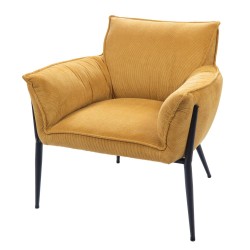 Fauteuil jaune Rosie