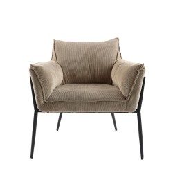 Fauteuil Taupe Rosie