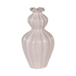 Vase Collerette beige...