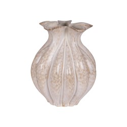 Vase Curve beige 16x20,5 cm