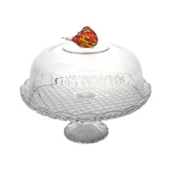 Cloche sur pied Oiseau en...