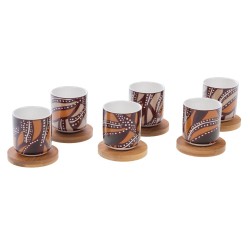 Coffret de 6 tasses...