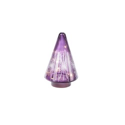 Sapin de Noël Led violet 15 cm