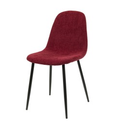 Chaise Ariane framboise...