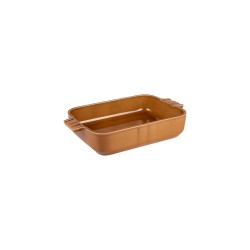 Plat cognac Lourmarin 23x16 cm