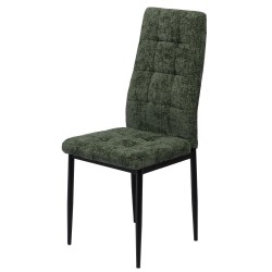 Chaise Zurick verte (lot de 2)