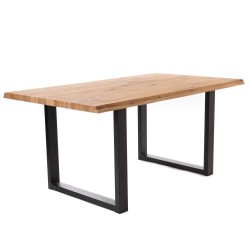 Table U naturelle 180 cm en...