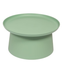 Table basse verte en plastique