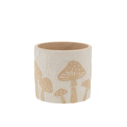 Cache pot champignon 17,5 cm